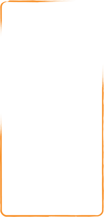 block's orange stroke border