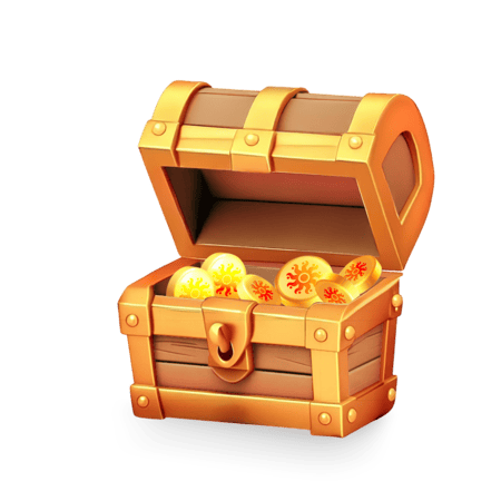 case with gold coins