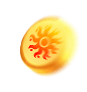 small coin on the background